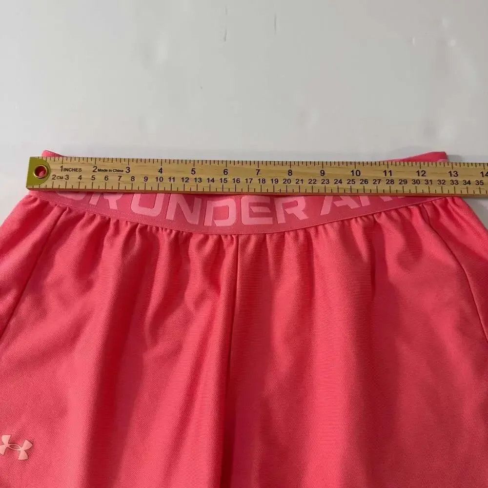 Under‎ Armour Women's Play Up 3.0 Shorts in Pink Size S